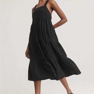 MAURICES BLACK MID LENGTH DRESS